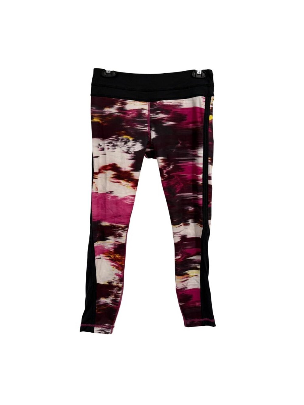 Lululemon Pace Tight Full on Luxtreme Pigment Wind Berry Rumble Multi/Black Sz 6